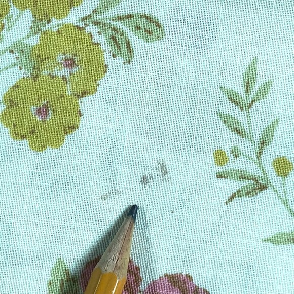 Pair Vtg Ely & Walker Muslin Pillowcases Floral Rose Raspberry Cream Cottagecore - Picture 5 of 8